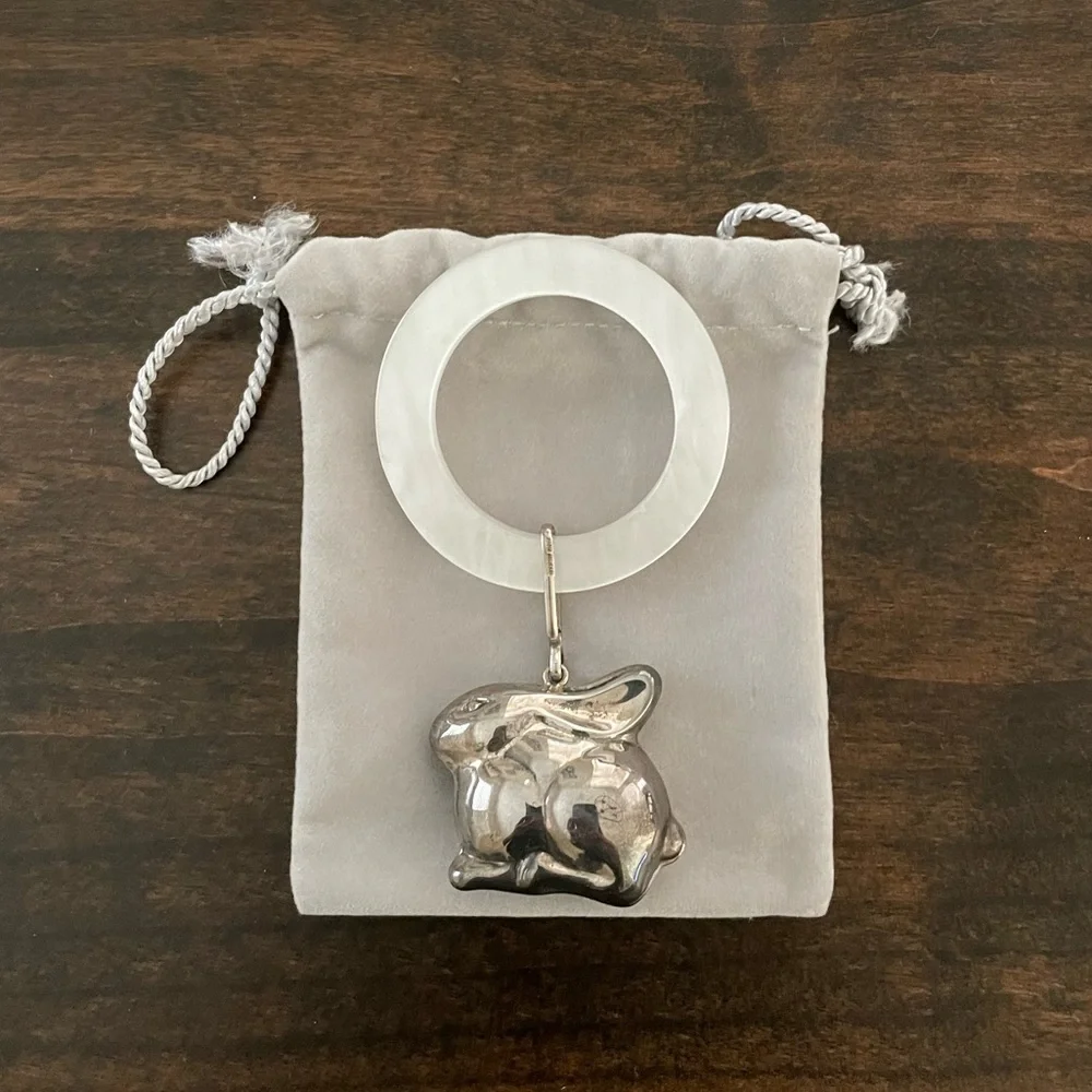 Wilkens Rabbit Teething Ring - Picture 2 of 6